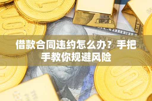 北京借款合同违约怎么办？手把手教你规避风险
