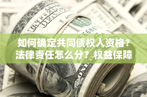 北京如何确定共同债权人资格？法律责任怎么分？权益保障技巧揭秘！