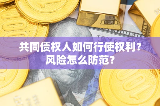 北京共同债权人如何行使权利？风险怎么防范？