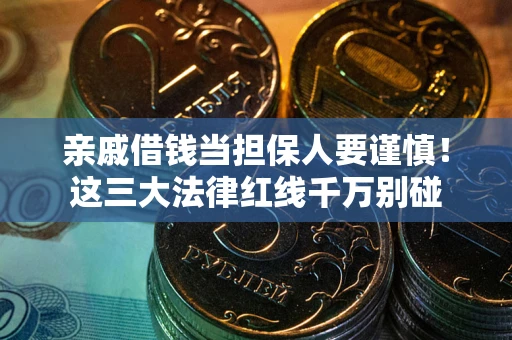 北京亲戚借钱当担保人要谨慎！这三大法律红线千万别碰