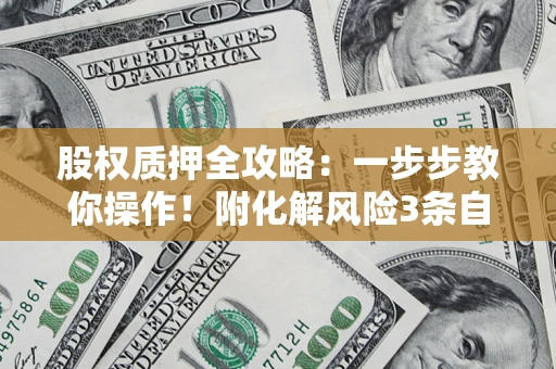 北京股权质押全攻略：一步步教你操作！附化解风险3条自救法则