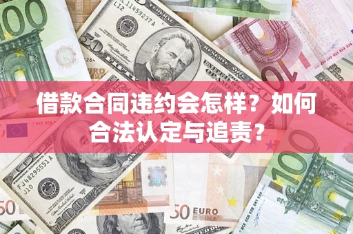 北京借款合同违约会怎样？如何合法认定与追责？