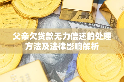 北京父亲欠贷款无力偿还的处理方法及法律影响解析