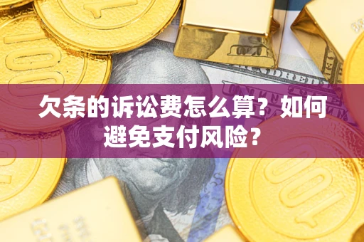 北京欠条的诉讼费怎么算？如何避免支付风险？