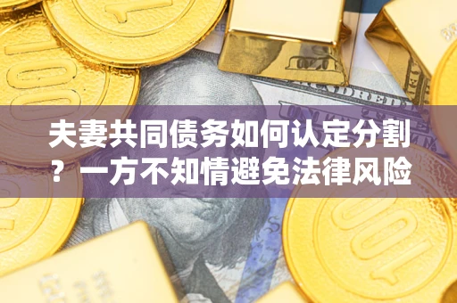 北京夫妻共同债务如何认定分割？一方不知情避免法律风险必看！
